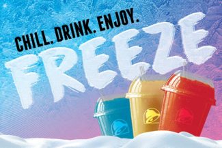 Taco Bell Frozen Beverage Display