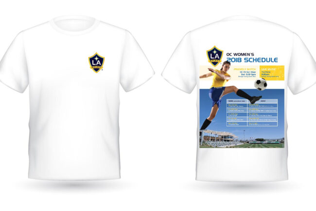 LA Galaxy Women's Soccer T-Shirt