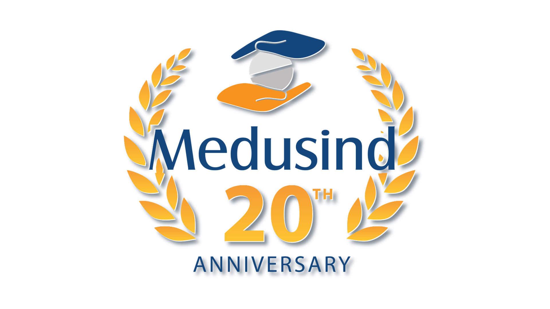 Medusind 20th Anniversary Logo